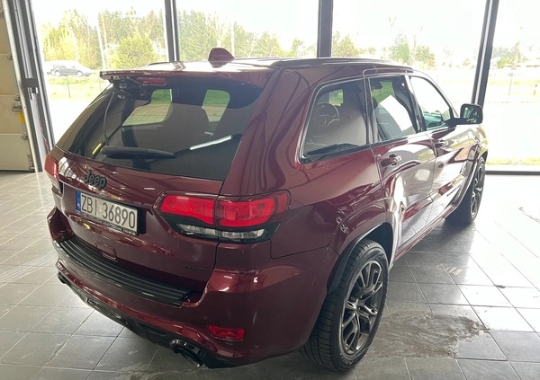 Jeep Grand Cherokee cena 193900 przebieg: 75008, rok produkcji 2016 z Brześć Kujawski małe 704